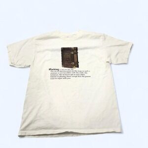 Vintage White Director Blocking Theater Graphic T-Shirt
